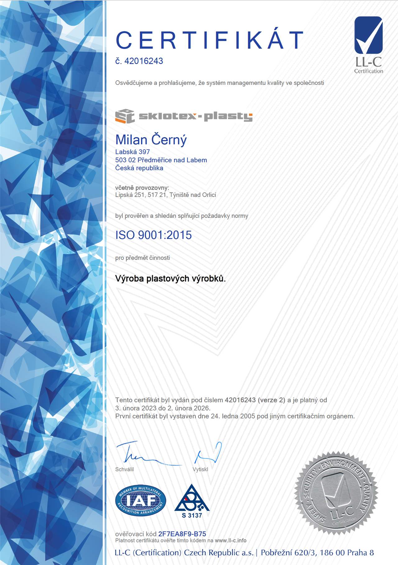 ISO 9001_2023 (CZ)
