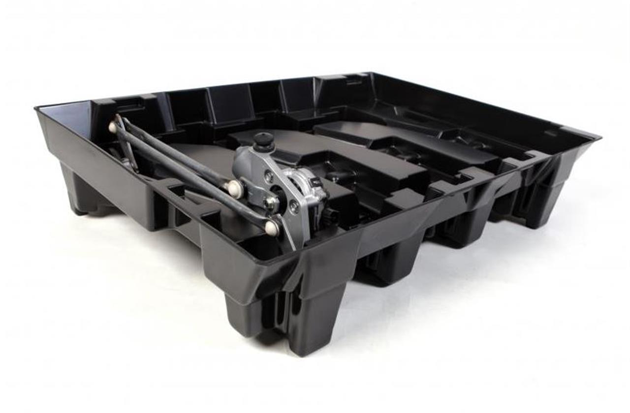 Samonosný stohovací blistr pro uložení mechanismu stěrače