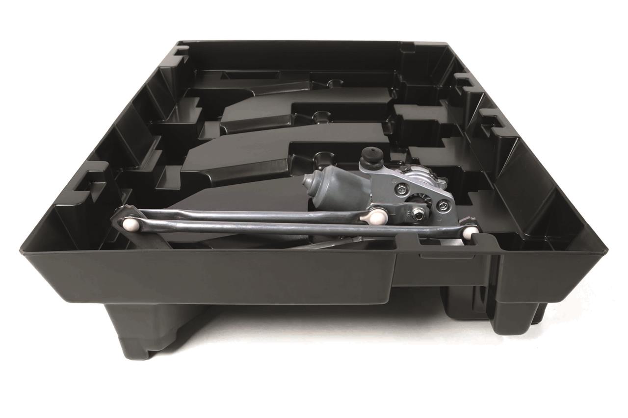Samonosný stohovací blistr pro uložení mechanismu stěrače